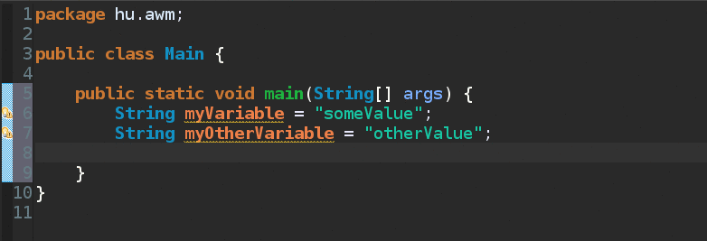 IDEA's print debugging feature