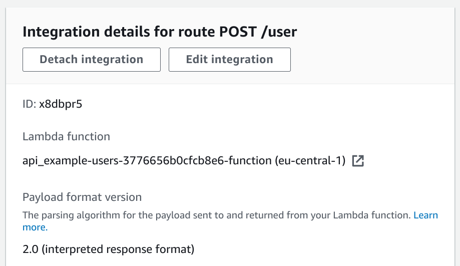 Integration created from the OpenAPI document