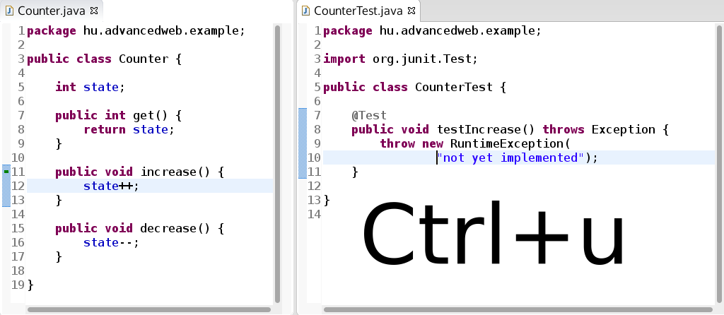 Creating a test case for a method